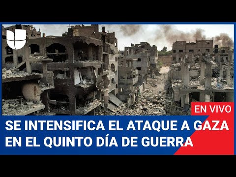 Edición Digital: Se intensifica el ataque a Gaza en el quinto día de guerra; hay 2,100 muertos