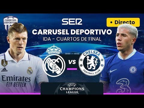 ? REAL MADRID vs CHELSEA FC | Ida de los Cuartos de Final de la UEFA Champions League EN DIRECTO