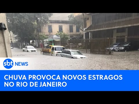 SBT News na TV: Semana começa com alerta de temporal para 10 estados brasileiros