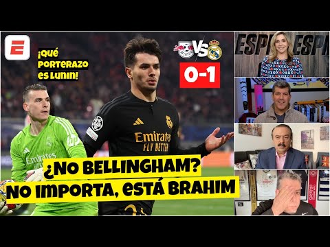 REAL MADRID sufrió en LEIPZIG, pero lo SALVARON Lunin y Brahim Díaz | Champions League | Exclusivos