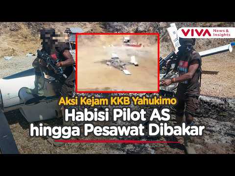 Ngeri! Pilot AS Berusia 20 Tahun Tewas Ditembak KKB di Yahukimo, Pesawat juga Dibakar