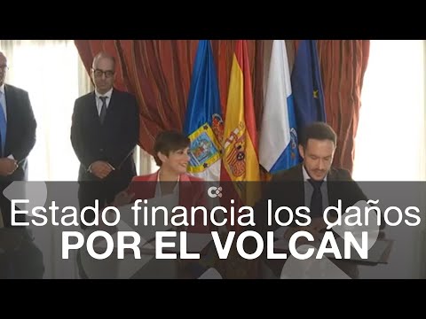 El Estado financia el 50% de los daños en infraestructuras públicas por el volcán