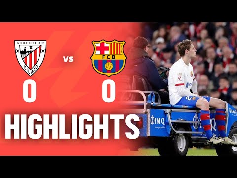 ATHLETIC CLUB vs BARCELONA [2-3] | RESUMEN y GOLES | La Liga