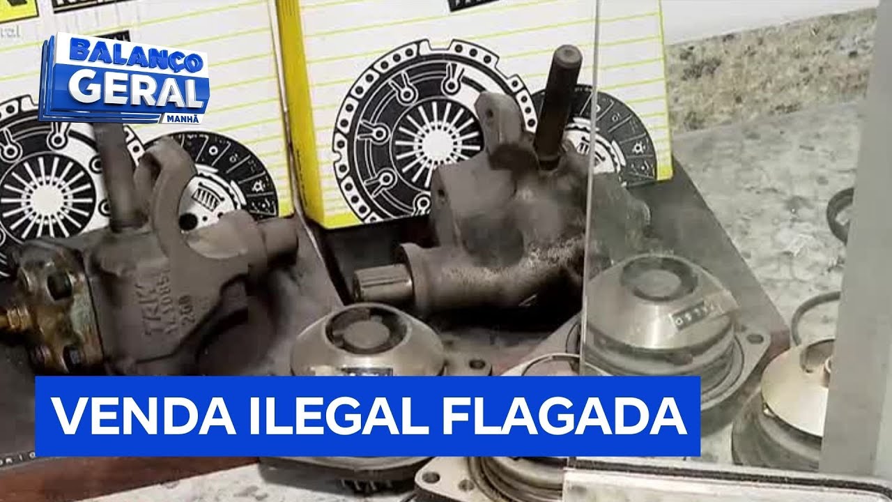 Câmera escondida flagra venda de peças automotivas falsificadas em São Paulo