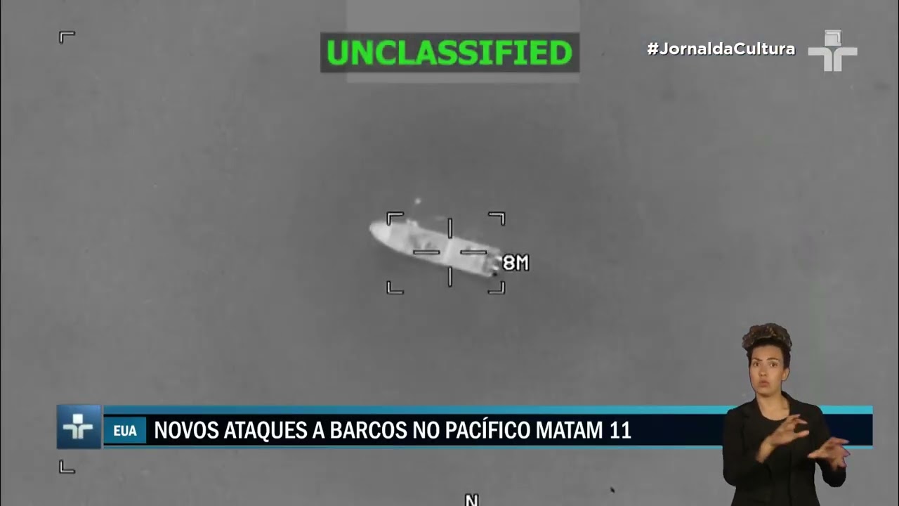 Novos ataques dos EUA contra embarcações deixam 11 mortos no Oceano Pacífico
