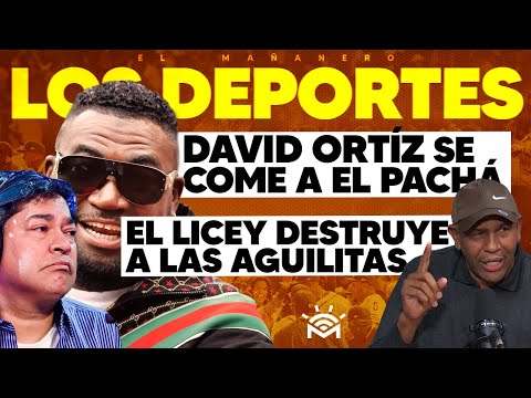 David Ortíz se come al Pachá- El Licey destruye a las "Aguilitas" - Las Deportivas