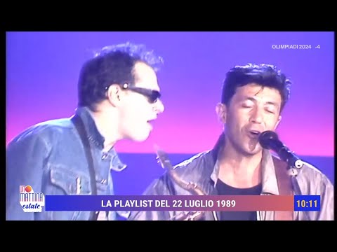 La Playlist del 22 luglio 1989 - Unomattina estate 22/07/2024