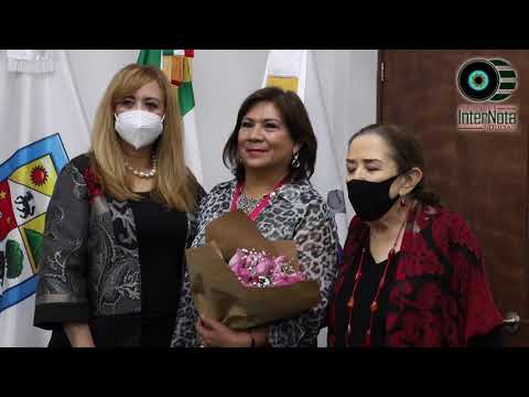 ENTREGAN PRESEA “MARÍA ELENA CHAPA HERNÁNDEZ” A MUJERES DESTACADAS DE GUADALUPE.