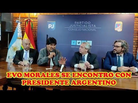 PRESIDENTE FERNANDEZ DE ARGENTINA RECIBIO EVO MORALES..
