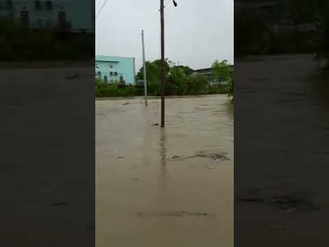 10:00 AM - The Cipero River has burst its banks,