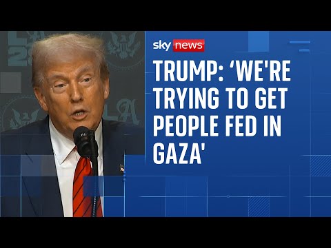 Trump dodges question on Israel 're-occupying all of Gaza'