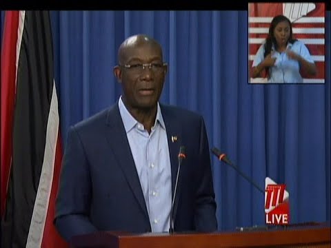 Prime Minister Dr. Keith Rowley’s Media Conference – Thursday July 2nd 2020