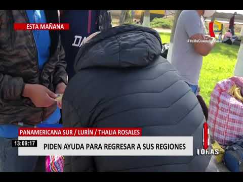 Lurín: personas que esperan volver a sus regiones pasaron la noche en Club de la Marina