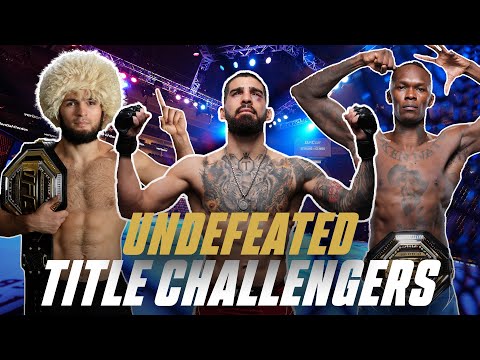 Undefeated UFC Title Challengers