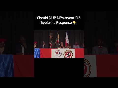 Should NUP Mps swear in??