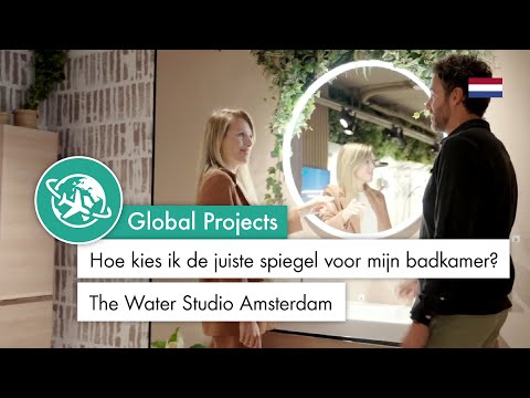 Hoe kies ik de juiste spiegel voor mijn badkamer? | The Water Studio Amsterdam