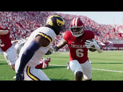 Indiana vs Michigan - NCAA Football 11/9 Full Game Highlights -
College Football 25 Sim