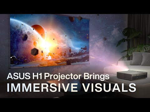 3000-lumens LED projector for home and business use- H1 Projector | ASUS