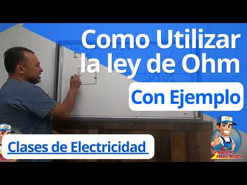 Ley de Ohm y circuitos en paralelo para electricistas - clase de electricidad