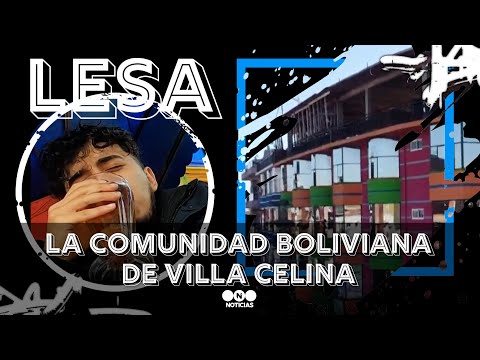 LESA PROBÓ COMIDA BOLIVIANA EN VILLA CELINA - Telefe Noticias
