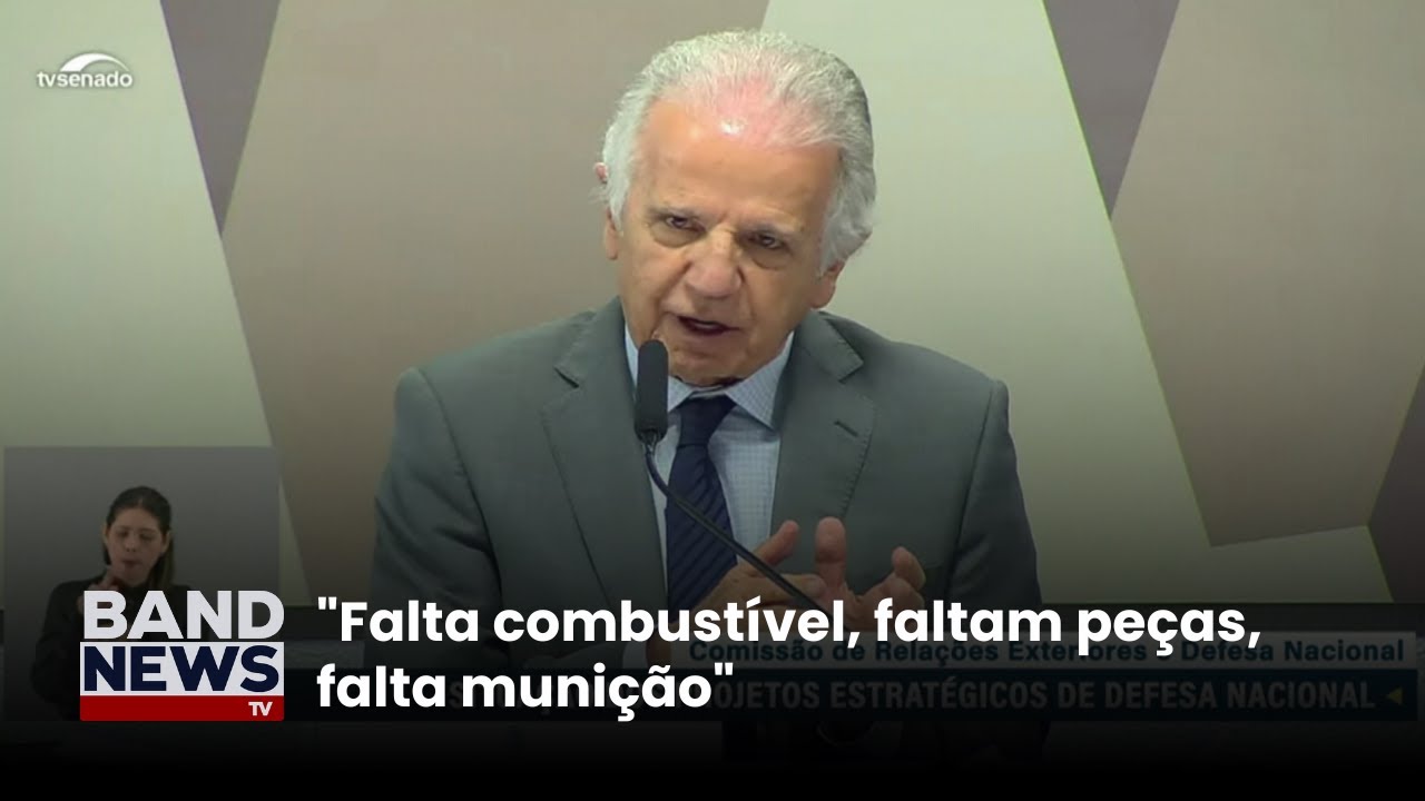 Falta combustível faltam peças falta munição | BandNews TV