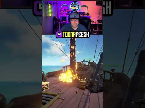 Lighting Your Own Boat on Fire in Sea of Thieves