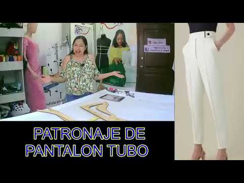 COMO HACER UN PANTALON TUBO