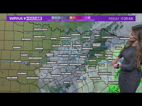 DFW Weather: Latest timeline for rain chances, weekend forecast