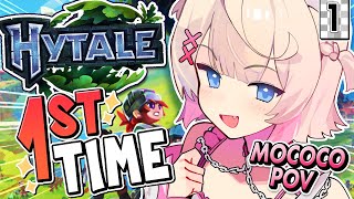 【HYTALE】new minecraft-like?! ✨️ fuzzy adventures exploring a new world