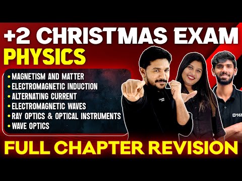 Plus Two Christmas Exam Study Plan + Physics Marathon | Exam Winner