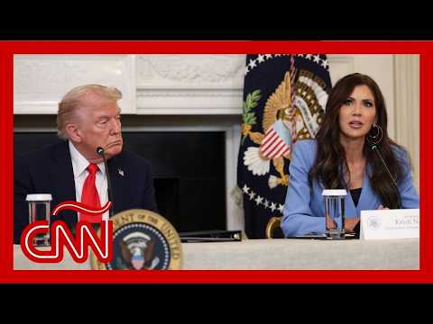 Kristi Noem dejará Seguridad Nacional y propone al senador Mullin para reemplazarla