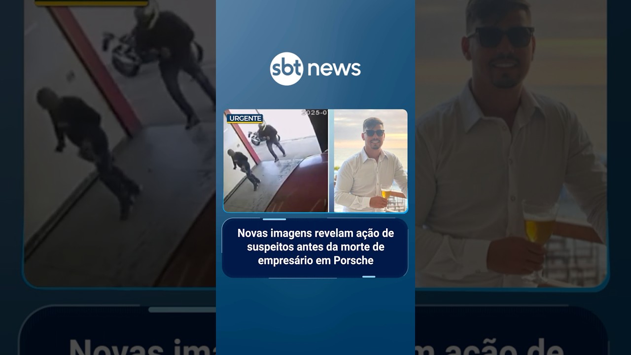 Novas imagens revelam ação de suspeitos antes da morte de empresário em Porsche | #PrimeiroImpacto