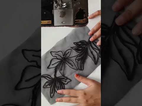 patchwork design with thread 🧵#easydiy#stitching#shortsvideo#viralvideo#fashion#trending#shorts