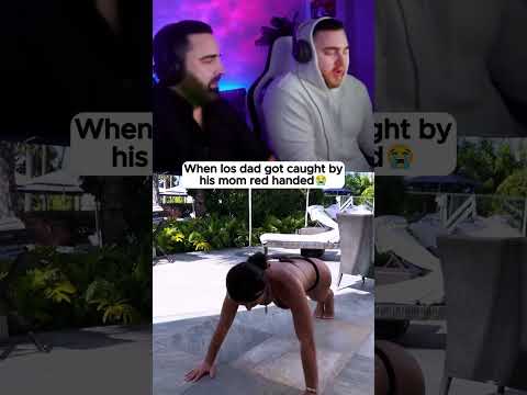 When Los dad got CAUGHT by his mom 😭💀 #lospollostv #fyp #foryou #foryoupage #streamer #clips #viral