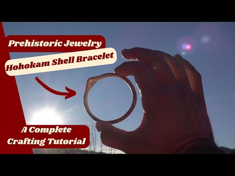 I Made a 1,000 Year Old Jewelry Piece! Making a Hohokam Shell Bracelet