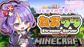 【 ねおクラ  / Minecraft 】大規模ストリーマーサーバーに潜入！！！！🌸🐾ほんわか関西弁です♡作業BGMにどうぞ！【 #猫滅刃と