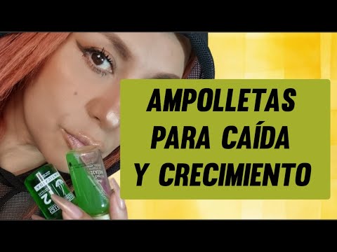 AMPOLLETAS PARA CAÍDA Y CRECIMIENTO DE CABELLO