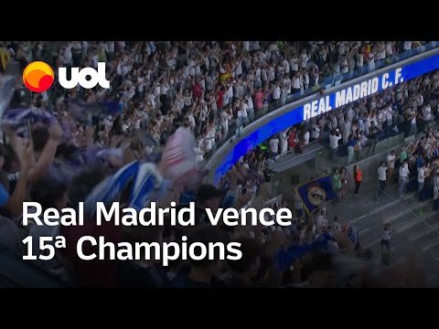 Vini Jr. marca, dá credencial a Bola de Ouro, e Real Madrid vence 15ª Champions