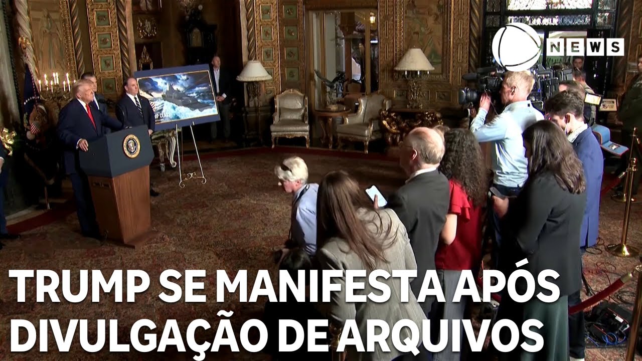 Trump se manifesta após divulgação de novos arquivos de Epstein