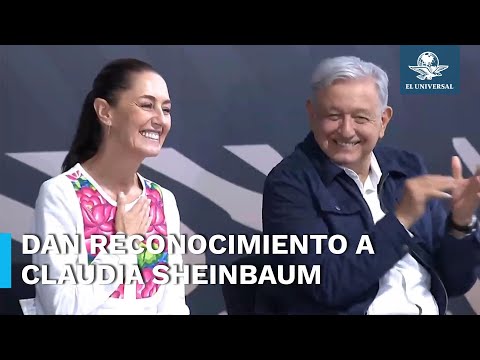 Claudia Sheinbaum recibe primer saludo y reconocimiento de las Fuerzas Armadas