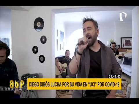 Diego Dibós: cantante se encuentra internado en UCI tras contraer covid-19