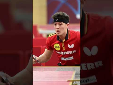 Dang Qiu’s Signature Style #ButterflyTableTennis