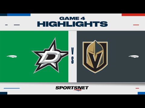 NHL Game 4 Highlights | Stars vs. Golden Knights - April 29, 2024