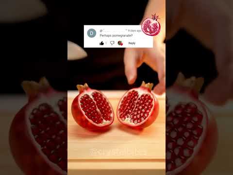 Pomegranate ASMR 🍎 | Viewer Special