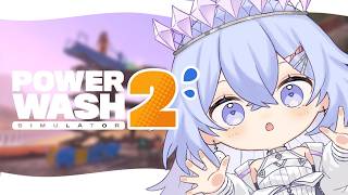 【PowerWash Simulator】アドベンチャータイムの世界を掃除するよ～！【ゆにれいど！/神白ななせ】