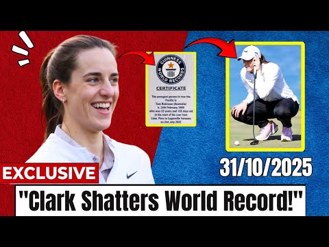 Caitlin Clark BREAKS INSANE Golf Record — Sports World in TOTAL Shock!