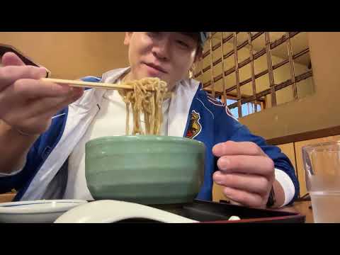 #96 寒くなってきたからあったかいお蕎麦食べる弟くん