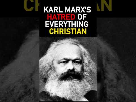 Karl Marx's Hatred Of Everything Christian - Dr. C. Gregg Singer / Lecture #shorts #christianshorts