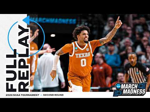 Texas vs. Gonzaga: 2026 NCAA men’s second round | FULL REPLAY