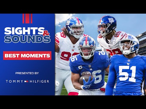 Sights & Sounds: Behind-the-Scenes from Gameday | New York Giants video clip